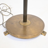 Golvlampa, mässing, AB Bea, 1940/50-tal.