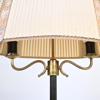 Golvlampa, mässing, AB Bea, 1940/50-tal.