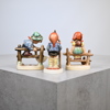 Figuriner, 3st, porslin, Goebel, Tyskland.