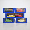 Modellbilar, 5st, Tintin, Editions Atlas, Moulinsart. 