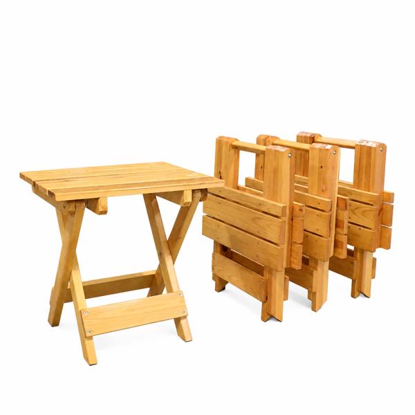 Pallar, 4st, furu, hopfällbara.