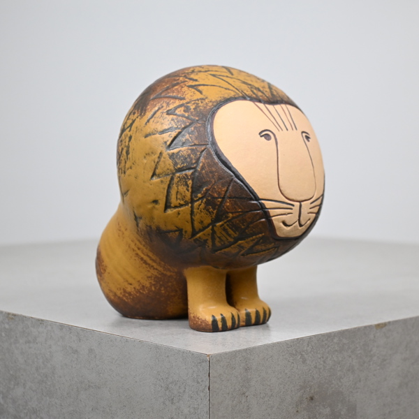 Lisa Larson, figurin, "Lejon Midi", stengods, Gustavsberg.