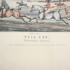 Henry Thomas Alken (1785-1851) efter. Handkolorerade gravyrer, 4st, England, 1800-tal.