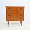 Byrå, teak, 1960-tal.
