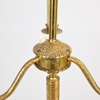 Golvlampa, mässing, 1940/50-tal. 