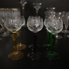 Parti glasservisdelar.