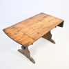 Bockbord med klaffar, furu, allmoge, 1900-tal