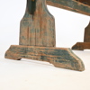 Bockbord med klaffar, furu, allmoge, 1900-tal