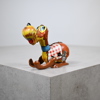 Plåtleksak, hund, Pluto, Japan, 1950/60-tal.