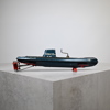 Plåtleksak, ubåt, "SSN 38", Japan, 1950/60-tal.