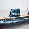 Plåtleksak, ubåt, "SSN 38", Japan, 1950/60-tal.