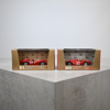 Modellbilar, 2st, Ferrari, Brumm, Italien.