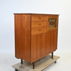 Barskåp, teak, 1950/60-tal.