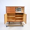 Barskåp, teak, 1950/60-tal.