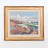 Birger Welander (1916-1985), Kustmotiv, olja på duk, signerad.