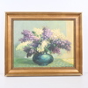 Jonas Lindkvist (1889-1955), Blomsterstilleben, olja på pannå, signerad. 
