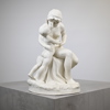 Frits Greiner, skulptur, parian, "Moderskärlek", Gustavsberg, 1926.
