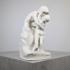 Frits Greiner, skulptur, parian, "Moderskärlek", Gustavsberg, 1926.