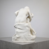 Frits Greiner, skulptur, parian, "Moderskärlek", Gustavsberg, 1926.