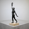 Skulptur, patinerad metall, 1900-tal.
