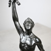 Skulptur, patinerad metall, 1900-tal.