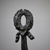 Skulptur, patinerad metall, 1900-tal.