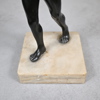 Skulptur, patinerad metall, 1900-tal.