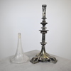 Strutvas, nysilver och glas, omkring år 1900.