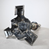 Strutvas, nysilver och glas, omkring år 1900.