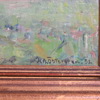 Harald Östergren (1888-1974), Uppsalamotiv, olja på pannå, signerad.