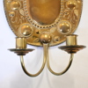 Ljuslampetter i mässing, ett par, barock stil, 1900-tal.