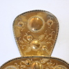Ljuslampetter i mässing, ett par, barock stil, 1900-tal.