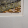 Carin Ax (1915-2006), "Vårflod vid Ulva kvarn", färglitografi, signerad och numrerad.