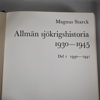 Parti böcker om andra världskriget.