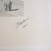 James Mauritz Pauli (1857-1934), litografier, 6st, Uppsalamotiv, signerade.
