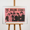 Noe Eriksson (f. 1947), färglitografi, "The Rolling Stones", signerad.