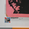 Noe Eriksson (f. 1947), färglitografi, "The Rolling Stones", signerad.