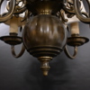 Ljuskrona, malm, barock stil, 1900-tal.