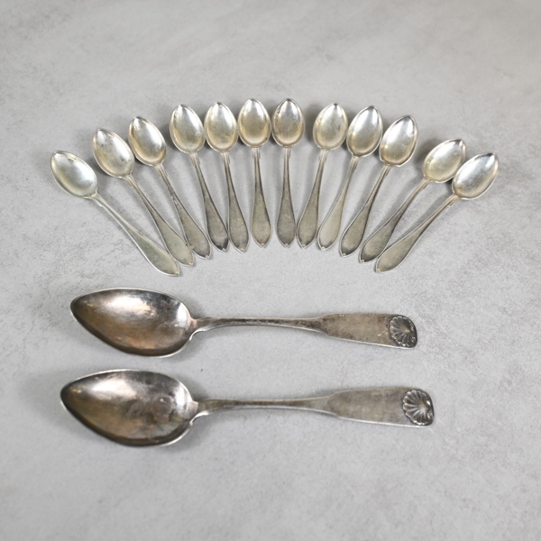 Bestick i silver, 830.