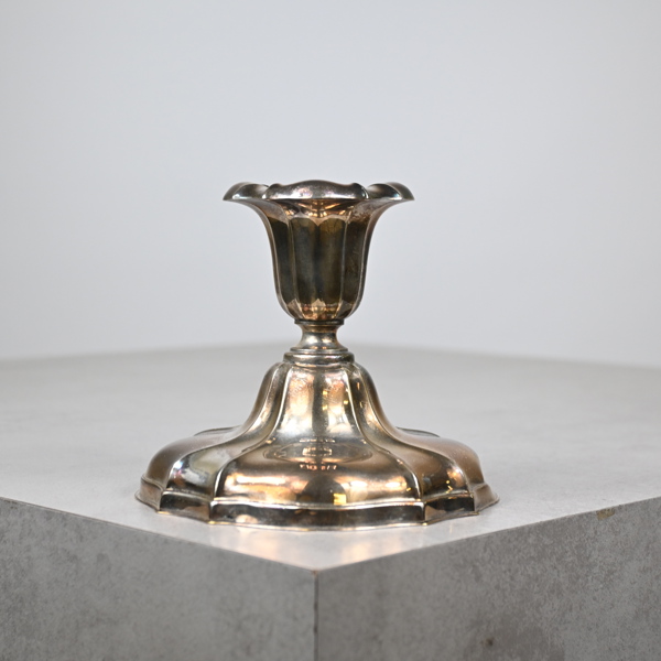 Ljusstake i silver, 830.