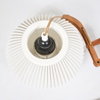 Vägglampa, sax-modell, teak, 1950/60-tal. 