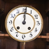 Pendelur, mahogny, jugend, tidigt 1900-tal.