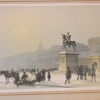 Färggrafiker, 4st, Stockholmsmotiv. 