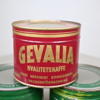 Kaffeburkar, 3st, Gevalia & Triangel, 1900-tal.