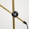 Golvlampa, metall, 1970-tal.