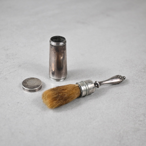 Rakborste i silver, 3 delar, 1849. 