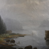 Okänd konstnär, fjordlandskap, sent 1800-tal.