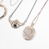 Halsband i sterlingsilver, 7st.