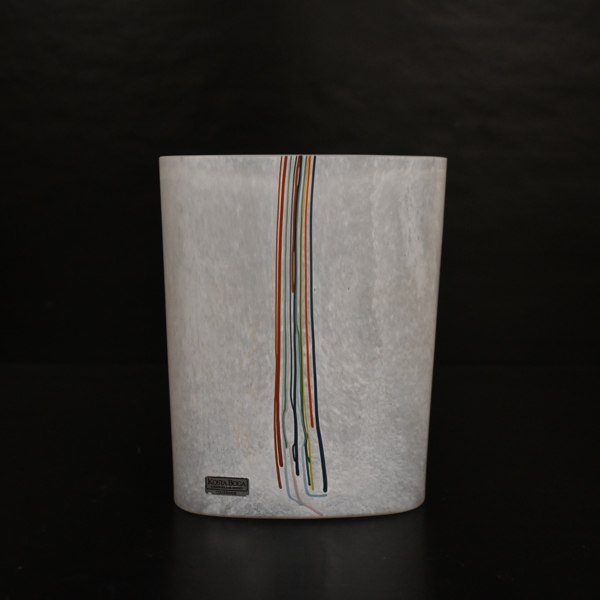Bertil Vallien, vas, "Rainbow", Kosta Boda.
