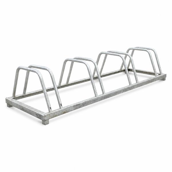 Cykelställ för fyra cyklar, metall.